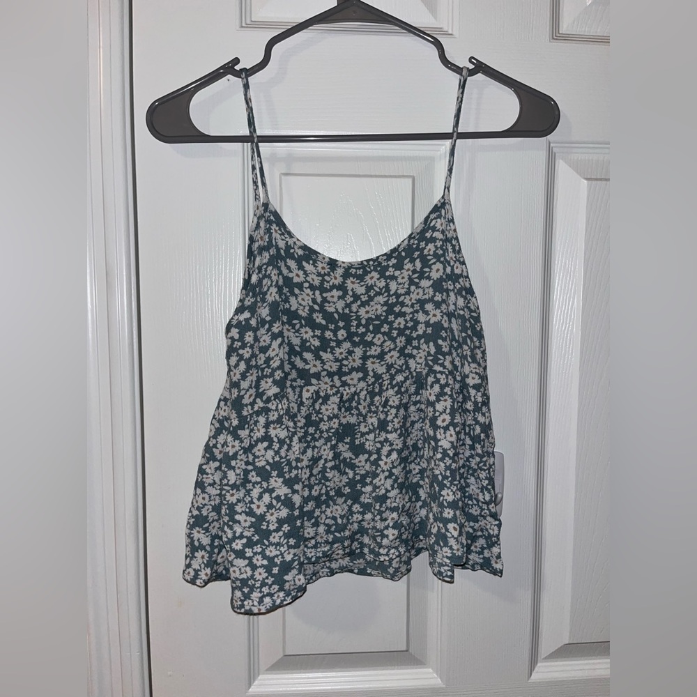 Floral crop top